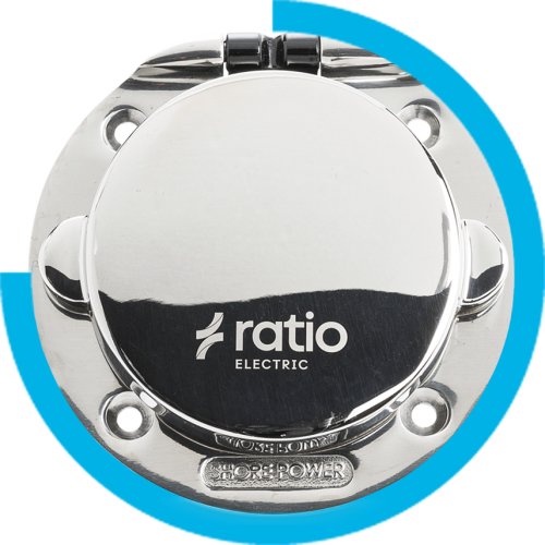 Shore power and boat power systems