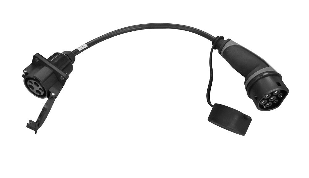 Adapter EV Charging cable T1 Inlet to T2-F 1x16A